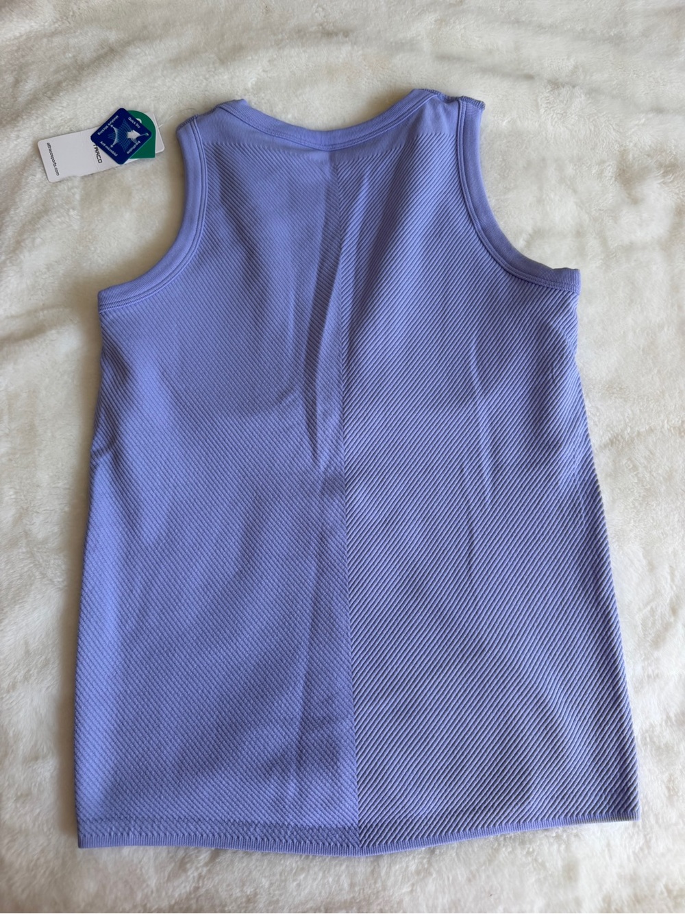 Attraco High Neck Tank Top Purple Size Medium NWT - Picture 9 of 10